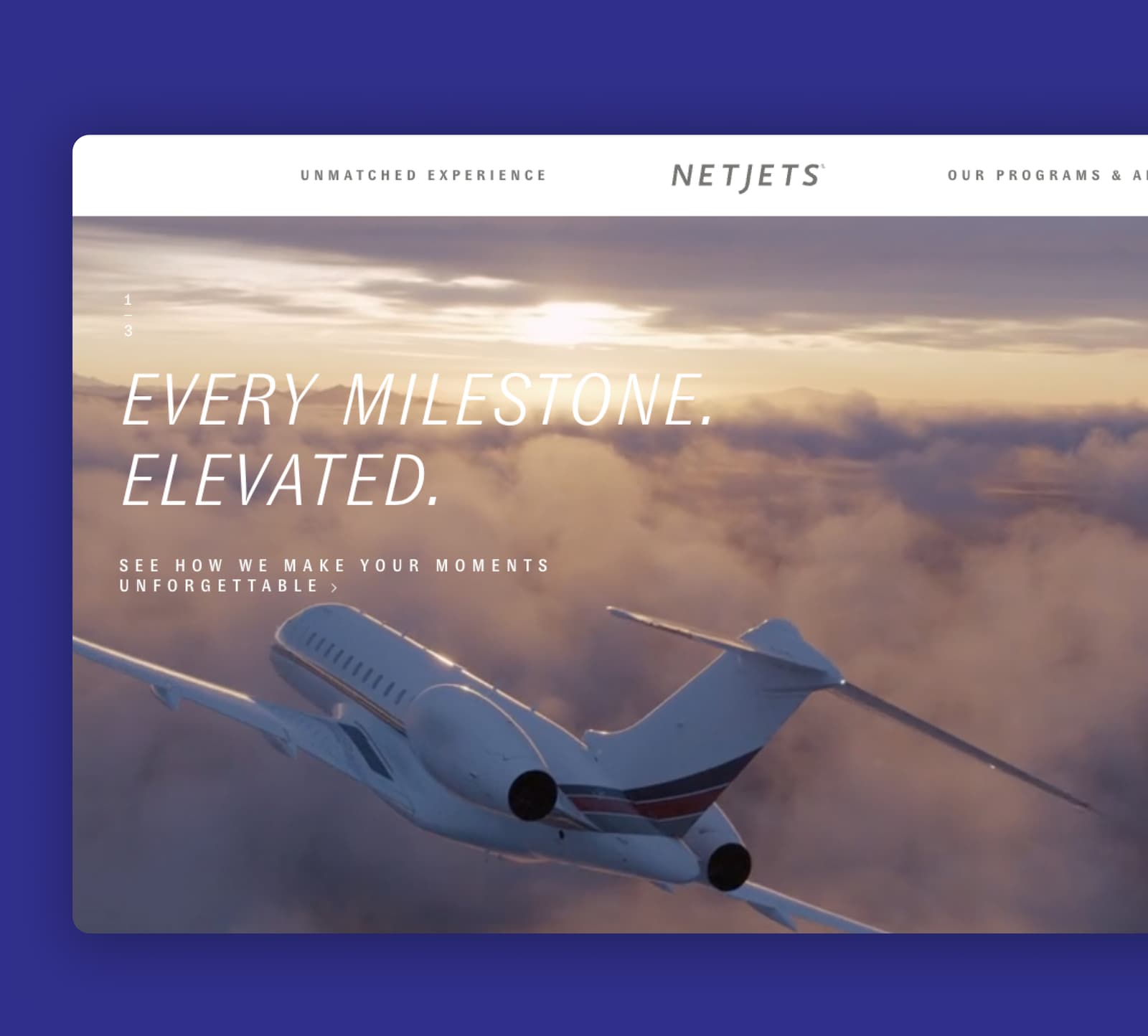 netjets app screenshot